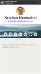 Mobile Screenshot of kristianhentschel.com